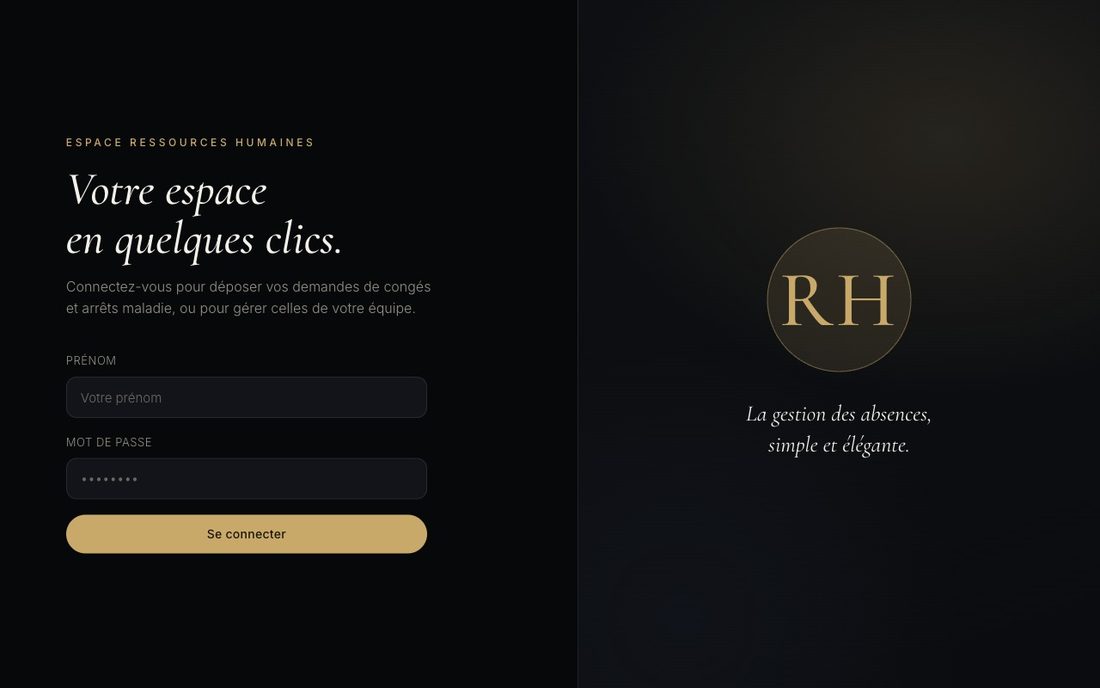 Application prisme rh